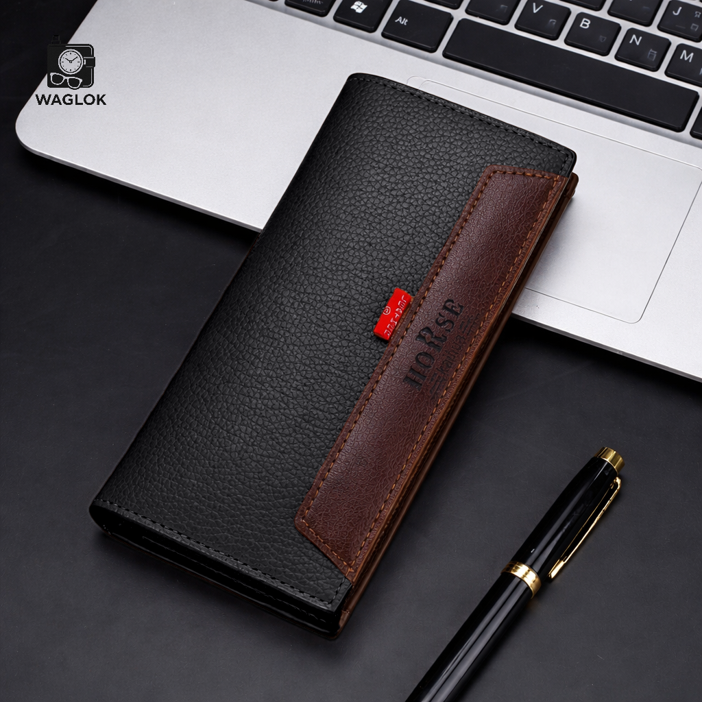 LB - 516 - Premium Long Trifold Wallet | Modern Unisex Card Holder - Image 2