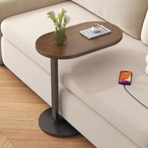 Wooden Multifunctional Side Table - Compact Utility Table for Home, Bedroom & Living Room