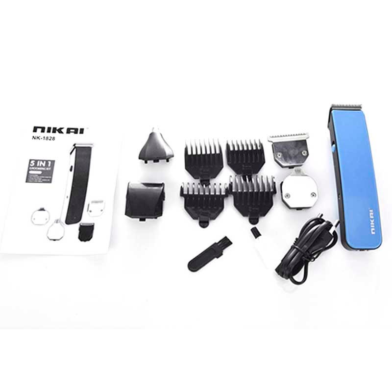 Nikai 5 In 1 Electric Hair And Beard Trimmer (NK - 1828) - Image 2