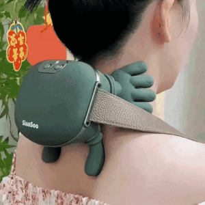 Premium Rechargeable Neck & Shoulder Massager with Heat Therapy - Advanced Deep Kneading Massage & Relaxation…