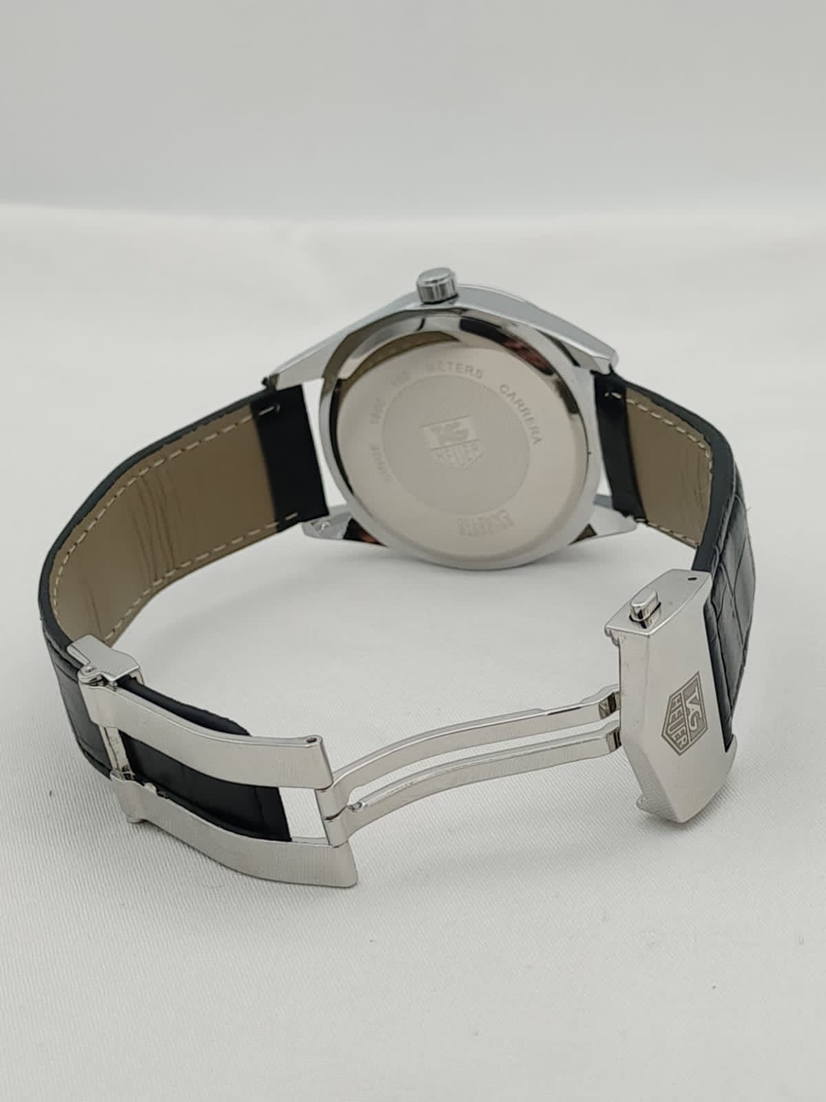 Carrera Calibre 5 - Luxury Swiss Watch With Leather Strap Mens Watch Wrist Watch | Best Quality Men Watch | Best… - Image 3