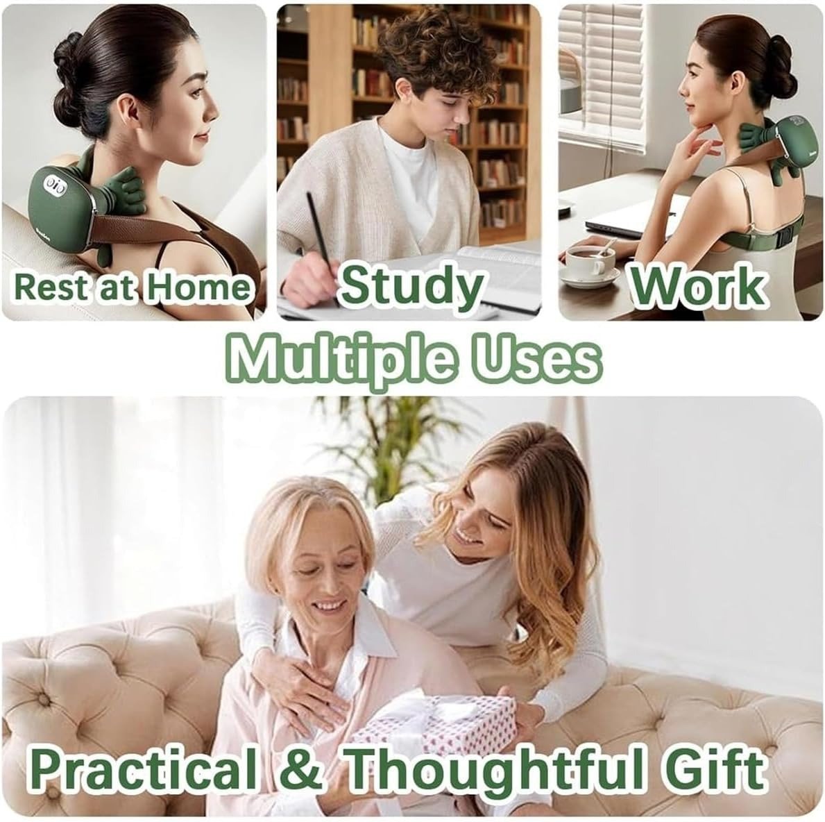 Smart Finger Pressure Neck Massager Electric With Finger Pressure Simulation For Relaxation And Relief - Image 3