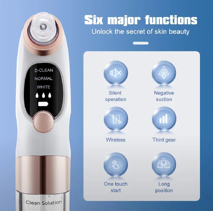 Hydra Facial Blackhead Remover Vacuum Tool - Image 2