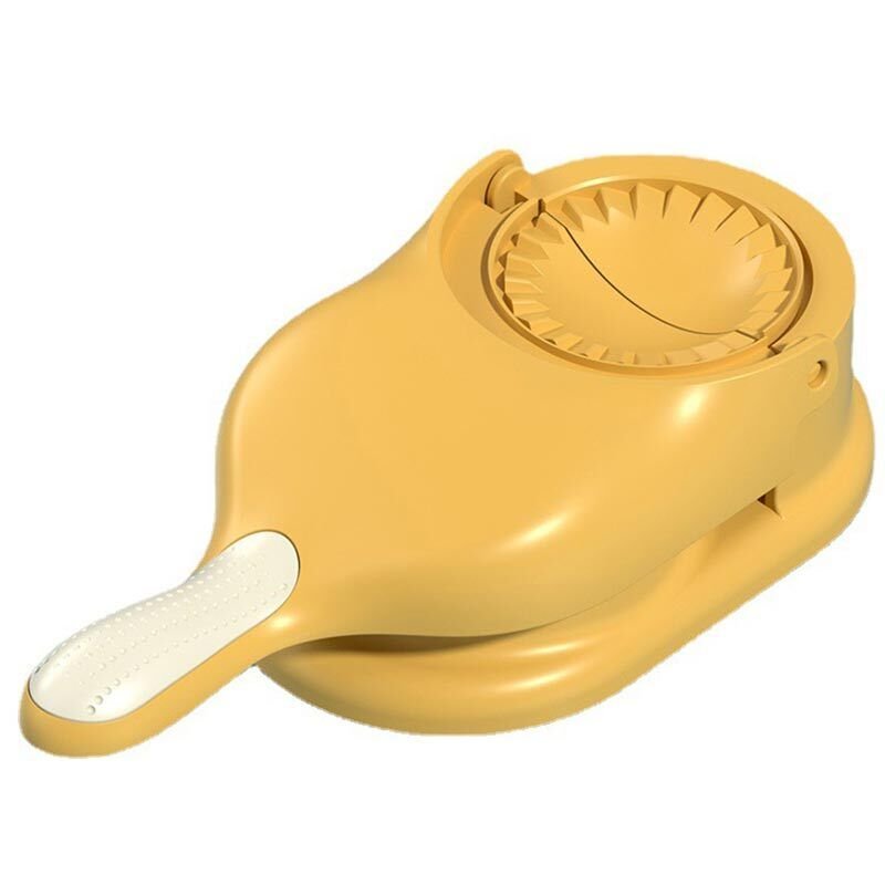 2 in 1 Dumpling Wrapper Tool Food Grade Manual Dumpling Maker Mold - Without Box (Random color)