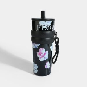 Flowers Tumbler 700ml - Stylish Floral Design Drinking Cup for Home, Office & Everyday Use