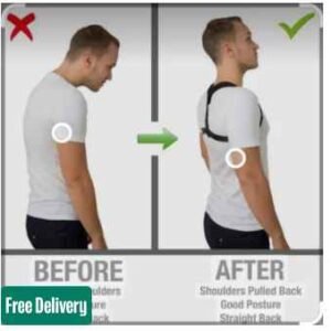 SN - 660 Smart care brand Posture corrector Upper back support Strong grip Shoulder Support Relief and Back Pain…