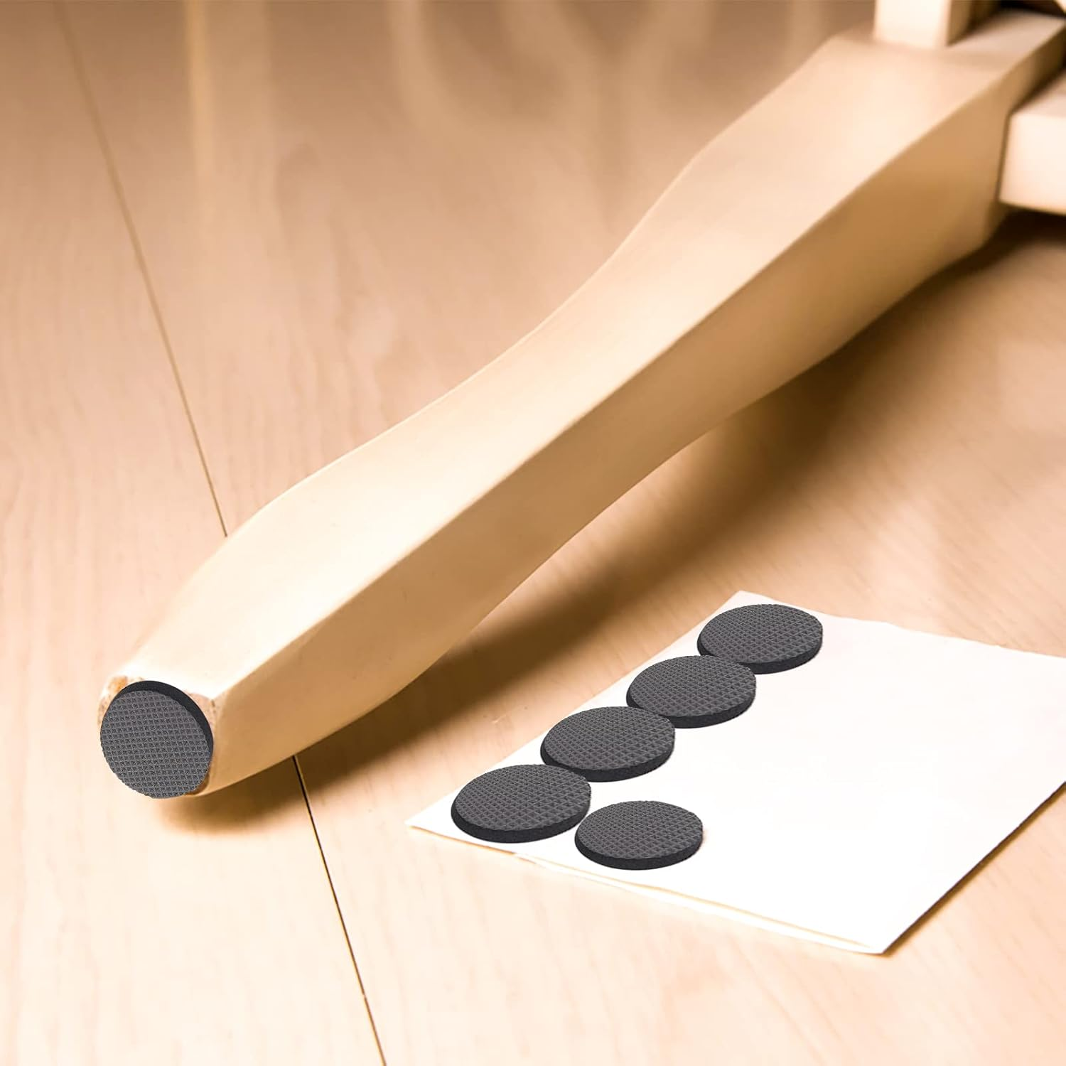 Pack of 2/ 18 /8 Self - Adhesive Furniture Pads Rubber Floor Protector Non - Slip Furniture Pads, Sofa, Bed… - Image 3