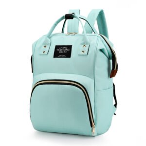 Large Capacity Mummy Bag Multi - function Women Backpack Nursing Bag for Baby Care Unisex Travail Backpack (Random…