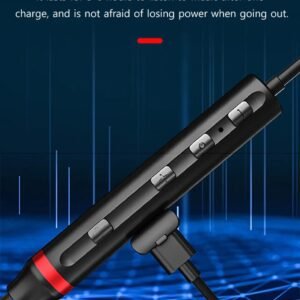 Lenovo HE05X 2 Bluetooth 5.0 Earphones HIFI Magnetic Neckband Headset (black)