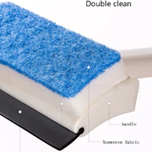 Foam Wiper for window | Glass Cleaning Brush / Squeegee Rubber Window Wiper Cleaner(random color )