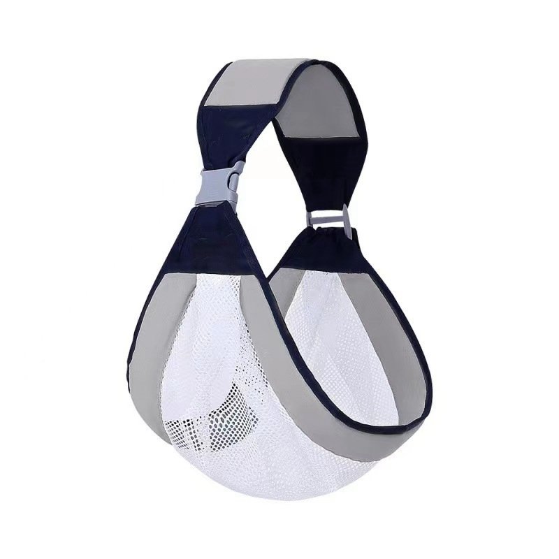 Baby Carrier, Ergonomic Baby Strap one Shoulder Labor - Saving Polyester Baby Half Wrapped Sling (Random Color) - Image 5