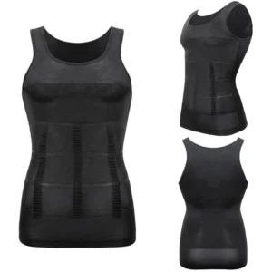 Slim n Fit Body Shaper Vest Shirt - Tank Top Sleeveless Shapewear For Men