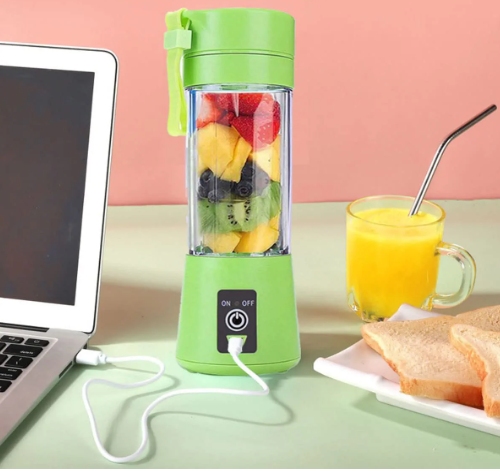 Juicer Portable Outdoor Juicing Cup Home Mini Cordless Crushed Ice Machine USB Charging Fruit Vegetable Blender… - Image 2