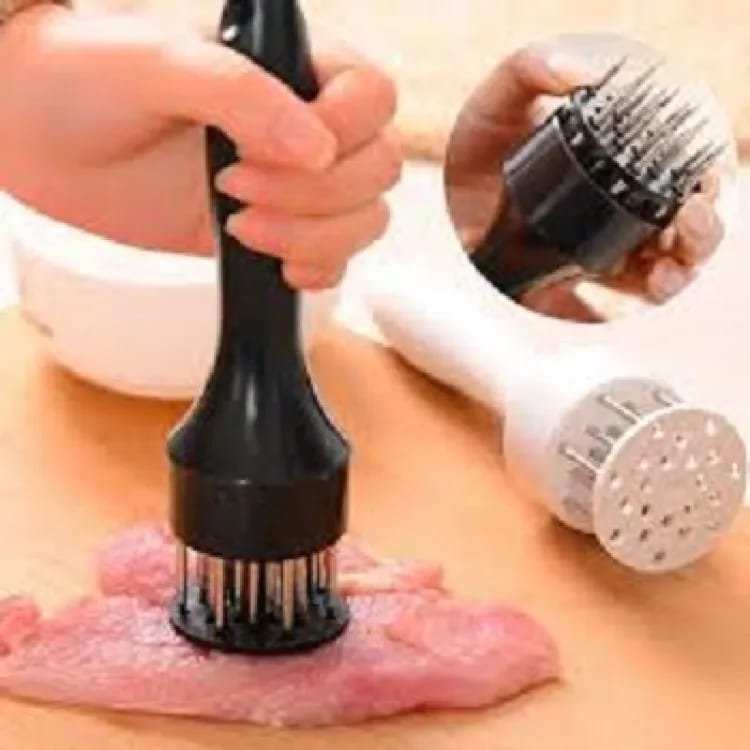 Meat Tenderizer Loose Meat Stainless Steel Needle Eco - Friendly (random color) - Image 3