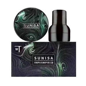 SUNISA Water Light Beauty Cushion CC Cream - Lightweight, Hydrating, and Flawless Coverage for a Radiant…
