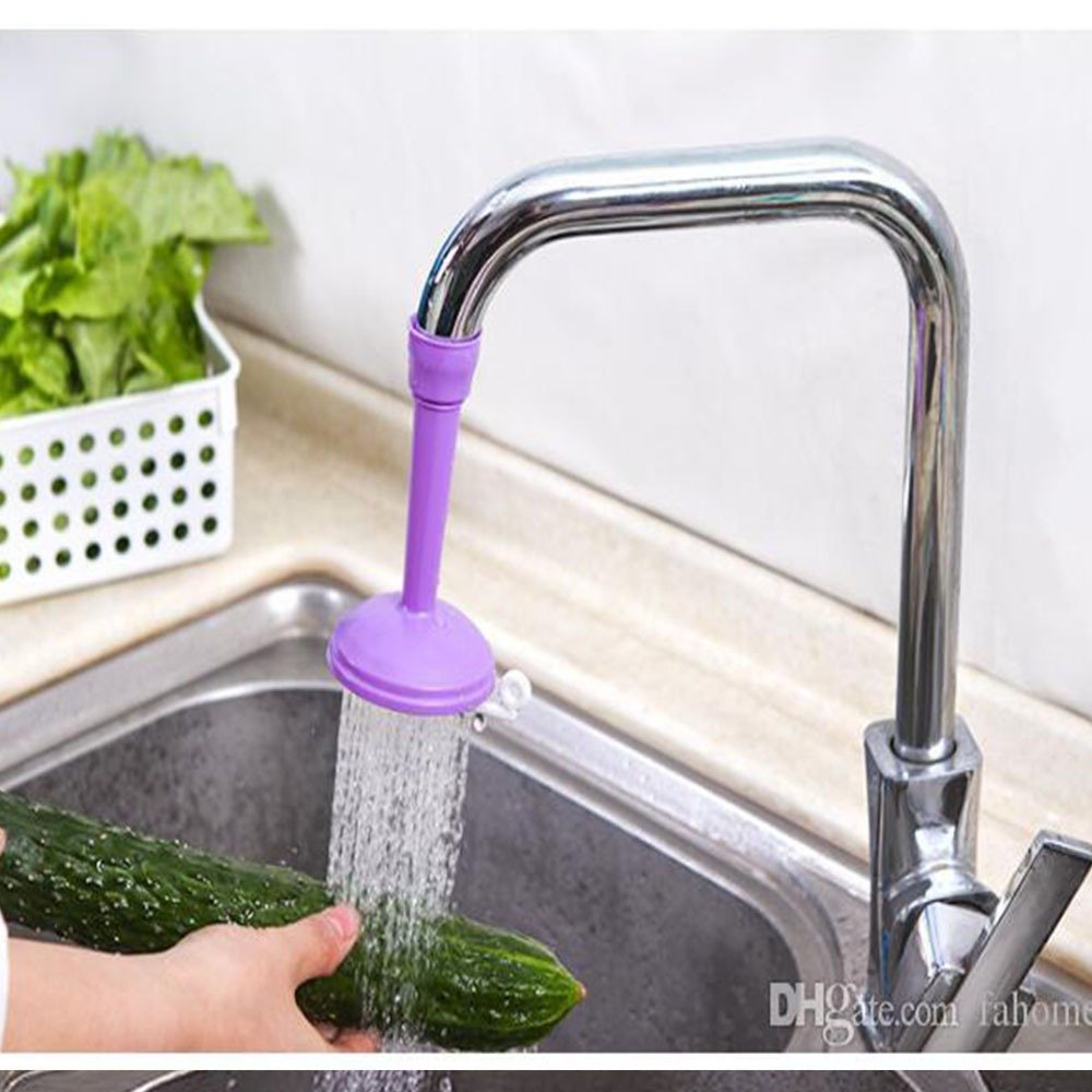 Silicone Kitchen Faucet Kitchen Shower Splash Faucet Water - saving Filter Shower Water Rotating Spray… - Image 3
