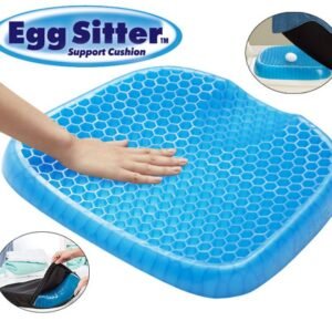 Non Slip Egg Sitter Gel Seat Cushion Soft Sitting Support Pad Cushion for Car and Office Chair Seat Pads…