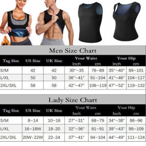 Sweat Shaper For Women Polymer Vest - Instantly Shapes And Slims