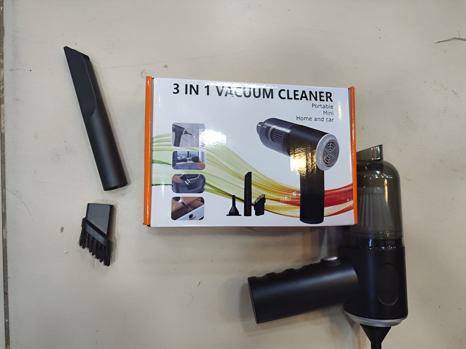 3 in 1 Portable Mini Vacuum Cleaner Duster Blower Air Pump Wireless Handheld Clean Microscopic dust Like Car… - Image 3