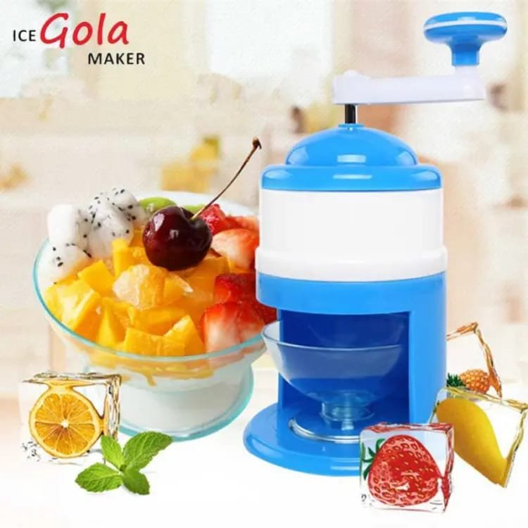 ICE GoLa Machine / Handle Diy Ice Crusher Manual Multifunction Portable Ice Slush Maker Home Snow Cone Smoothie… - Image 3