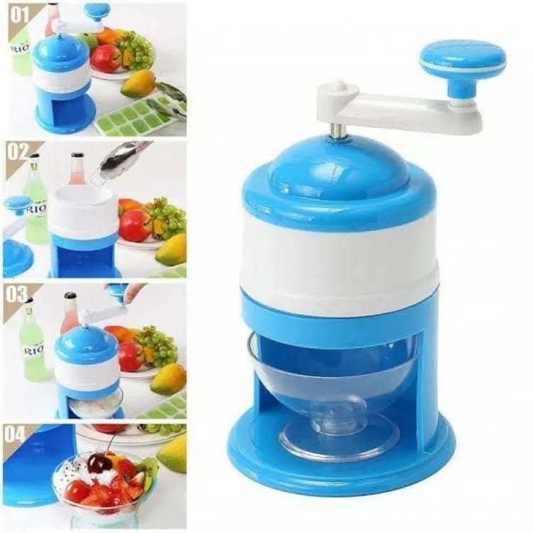 ICE GoLa Machine / Handle Diy Ice Crusher Manual Multifunction Portable Ice Slush Maker Home Snow Cone Smoothie… - Image 4