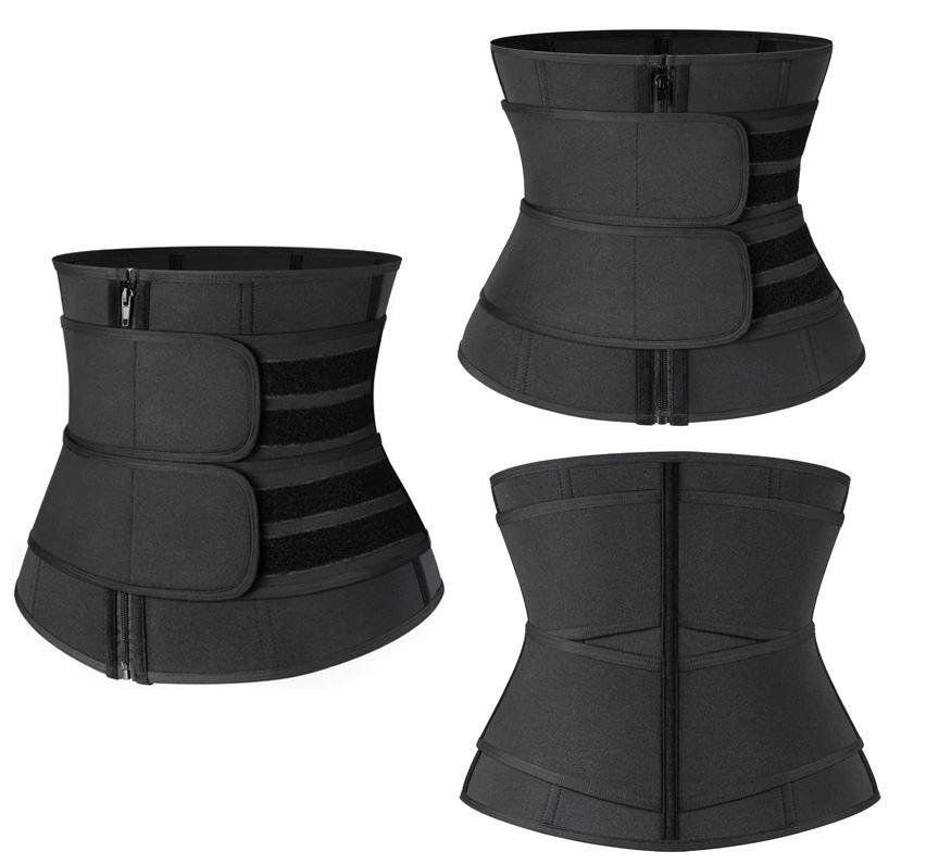 Waist Trainer Belt - Slimming Body Shaper Belts Sport Girdle with two strap - Image 5