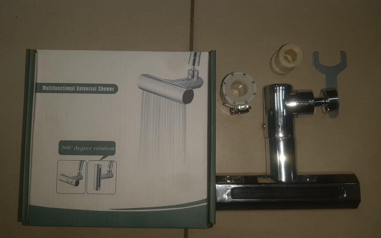 Multifunctional Kitchen Sink Waterfall Faucet Pressurized Shower Bubbler Splash - proof 4 Modes Spout Bathroom… - Image 4