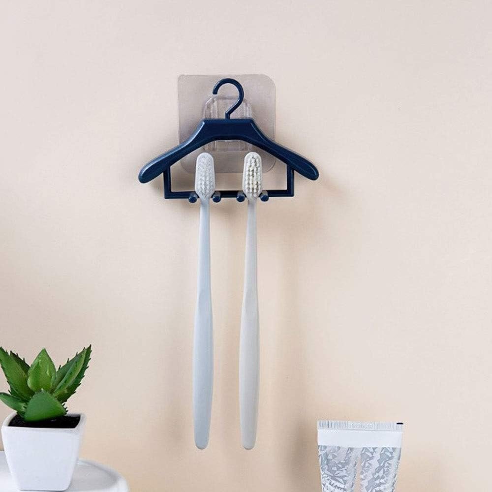 1pcs Toothbrush Holders Wall Mounted Hangers Style Toothbrush Holder Tooth Brush Razor Organizers Holder Bathroom… - Image 2