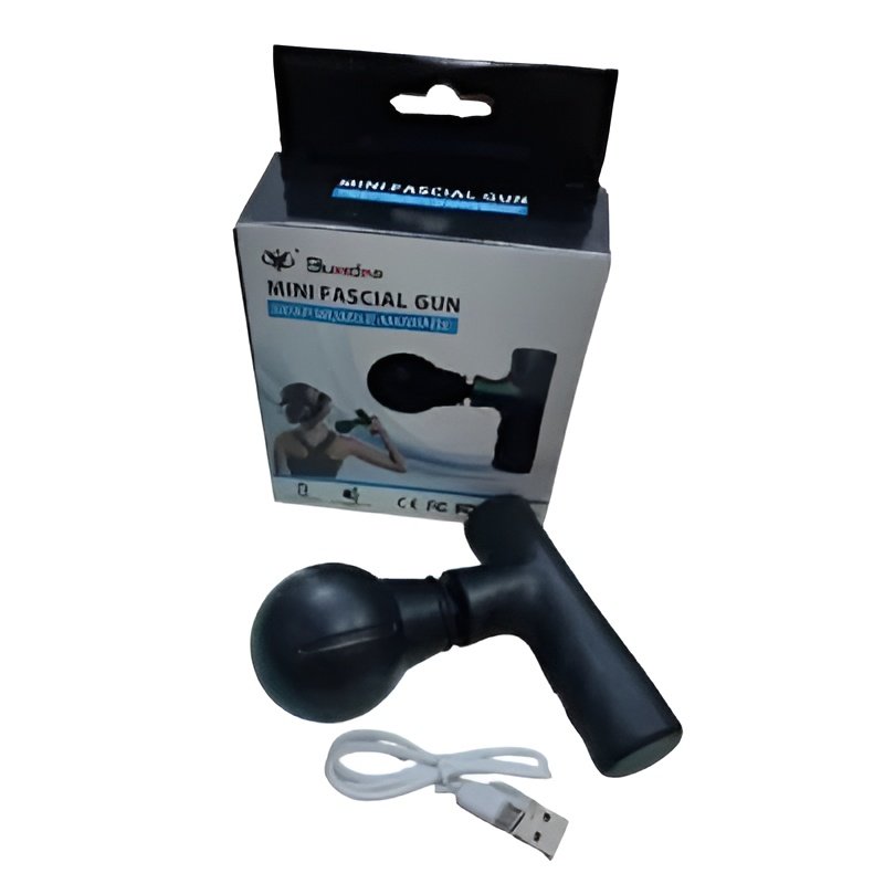 Blueide Mini rechargeable Fascial Gun Deep Muscle Massager (Random color) - Image 5