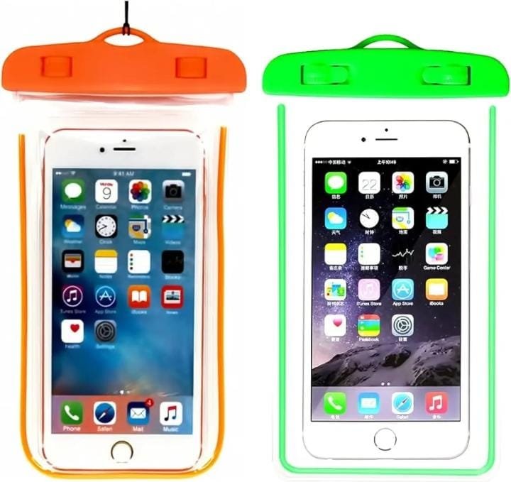 Water Proof Cover Bag for Mobile - Max screen size could be 6.2 inches - Random Color - Image 2