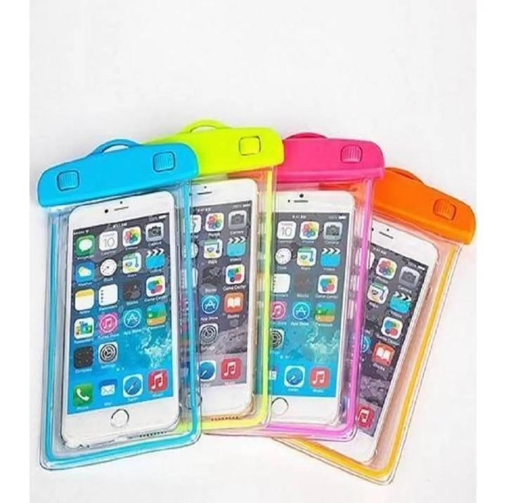 Water Proof Cover Bag for Mobile - Max screen size could be 6.2 inches - Random Color - Image 4