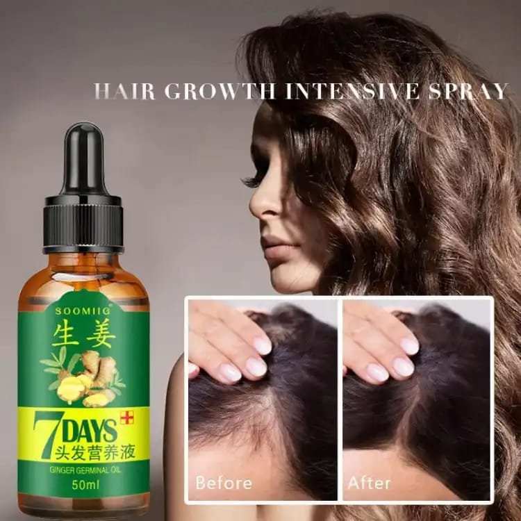 7 Days Hair Growth Germinal Serum Oil (30ML) - Image 3