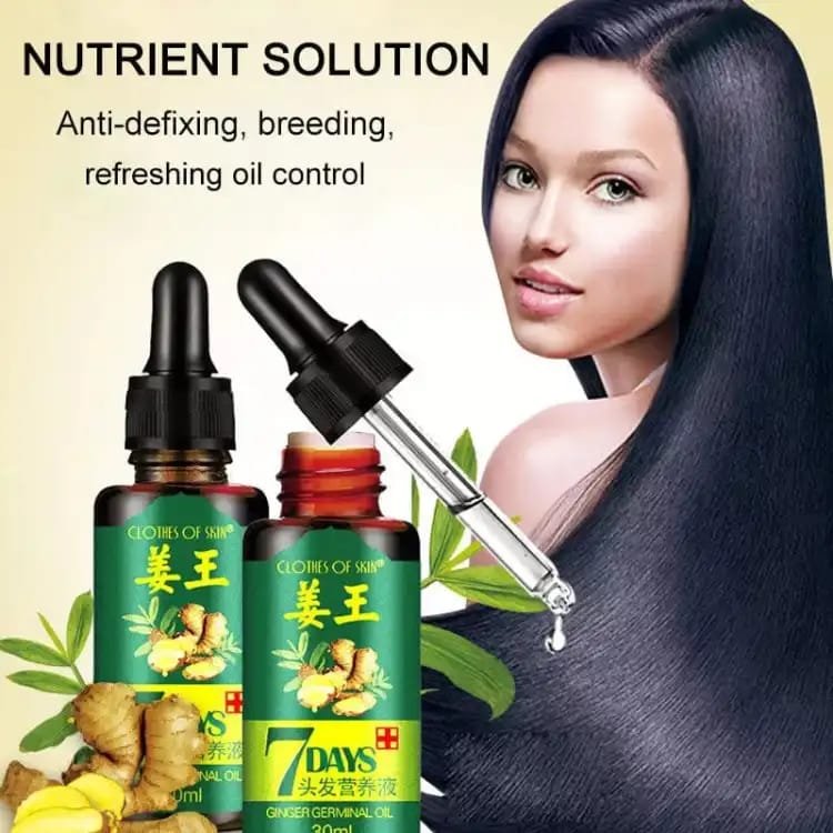 7 Days Hair Growth Germinal Serum Oil (30ML) - Image 2