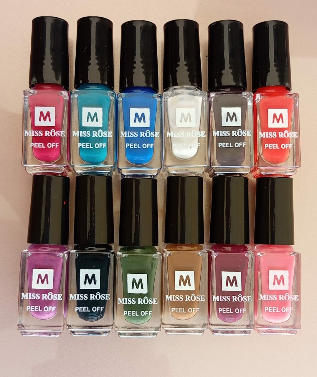 Miss Rose Peel Off Nail Polish - Easy to Apply, Long - Lasting | Best Nail Polish For Girls | Nail Paint | Nail… - Image 3