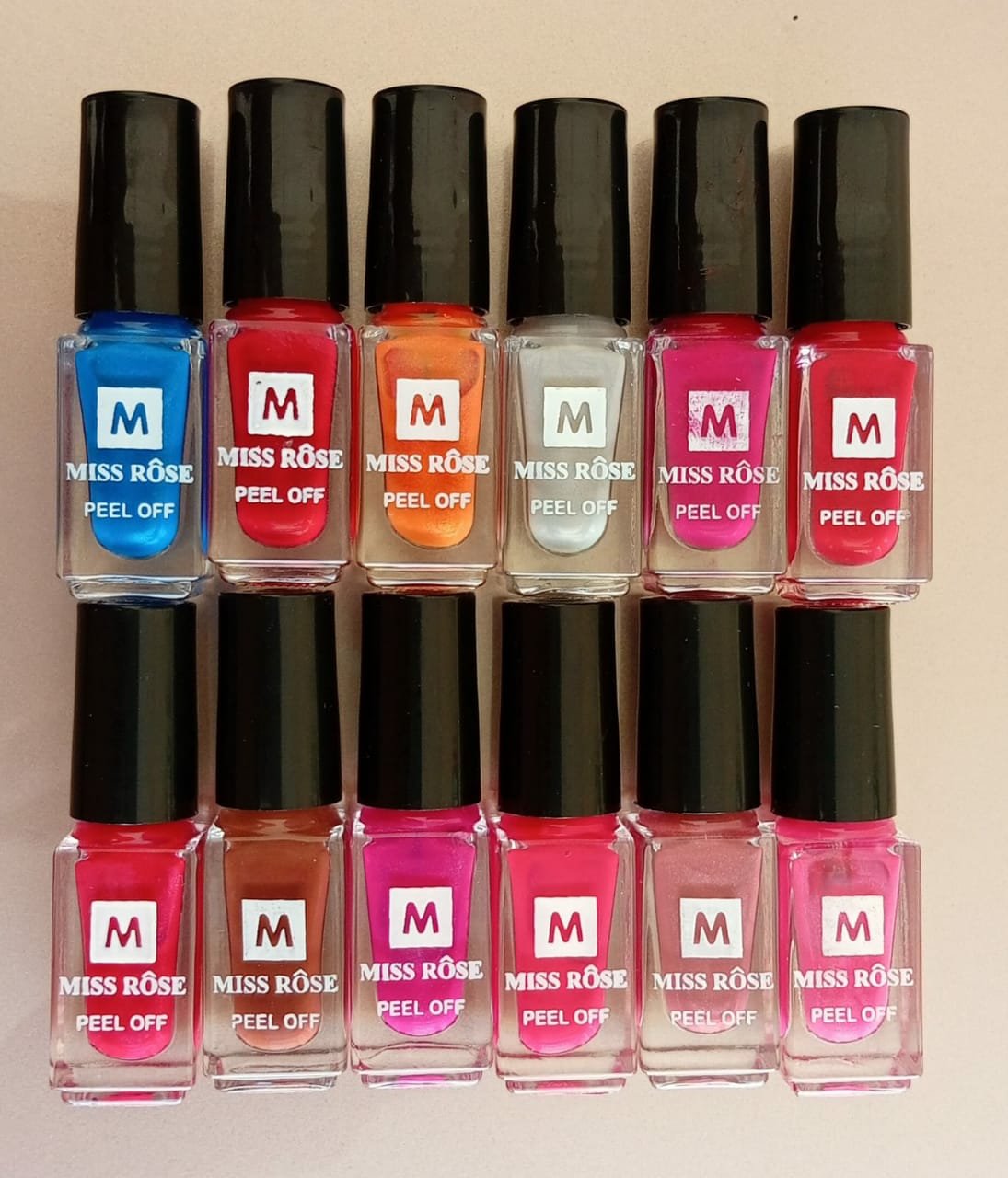 Miss Rose Peel Off Nail Polish - Easy to Apply, Long - Lasting | Best Nail Polish For Girls | Nail Paint | Nail… - Image 2