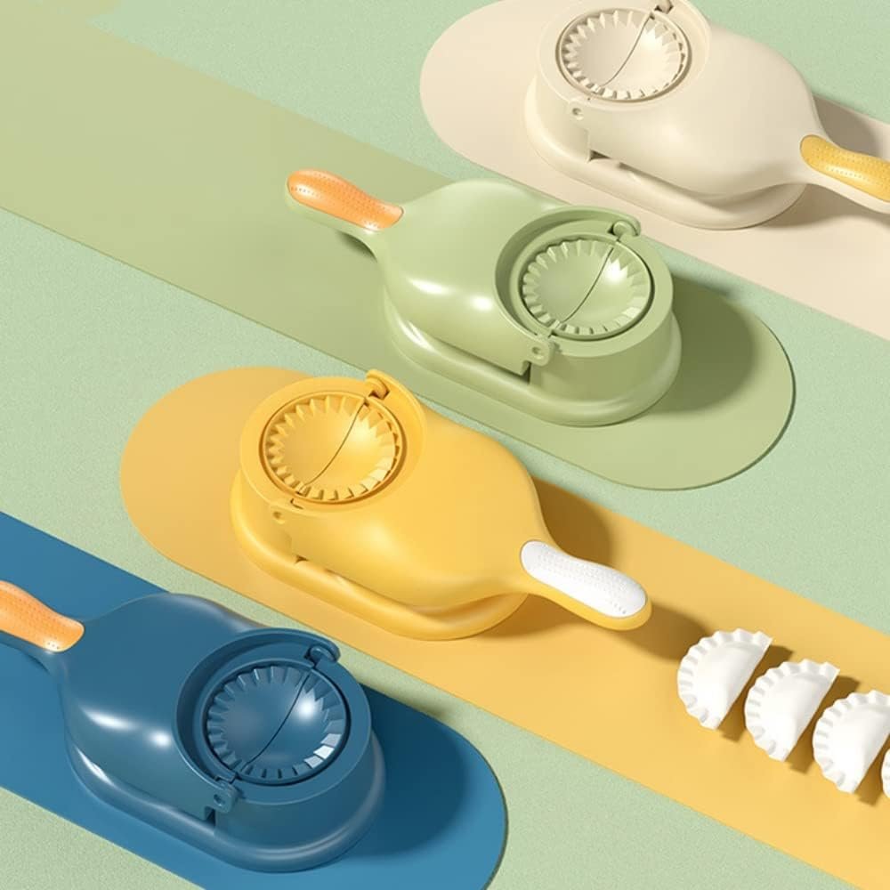 2 in 1 Dumpling Wrapper Tool Food Grade Manual Dumpling Maker Mold - Without Box (Random color) - Image 4
