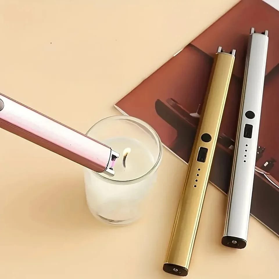 Push up Arc USB Rechargeable Lighter (Random color) - Image 4