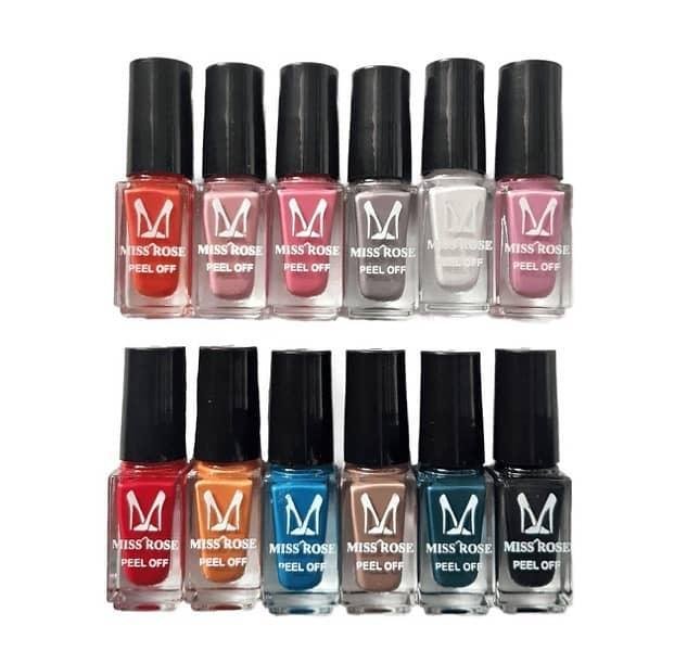 Miss Rose Peel Off Nail Polish - Easy to Apply, Long - Lasting | Best Nail Polish For Girls | Nail Paint | Nail… - Image 4