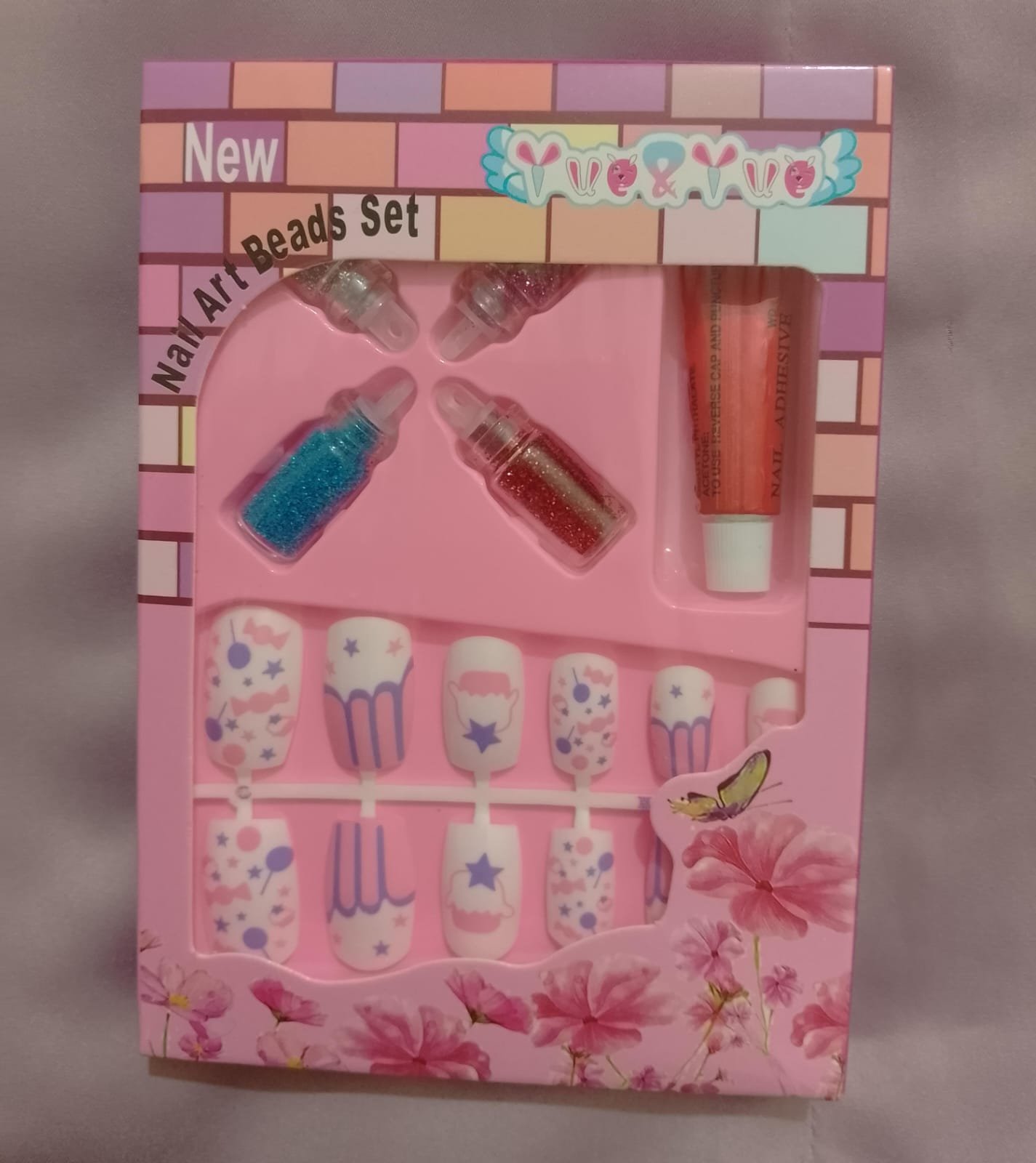 Kids Nail Art Set & Shimmer - Image 2