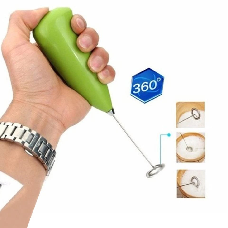 Electric Egg Beater Milk Drink Coffee Whisk Mixer Foamer Mini Handle Stirrer Practical Cooking Tool Kitchen Cell… - Image 5