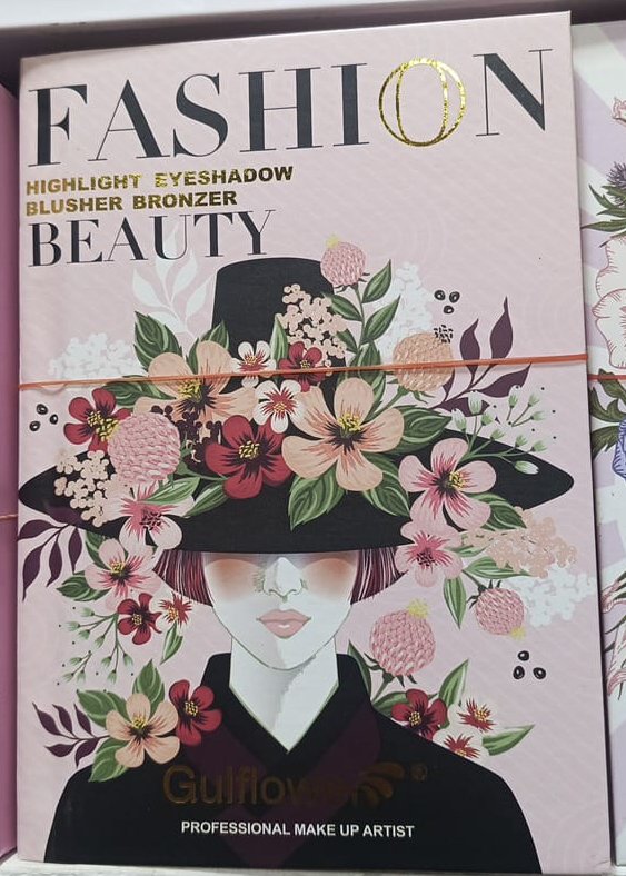 Fashion Makeup Palette Eyeshadow Blush Highlighter Makeup Palette - Image 3