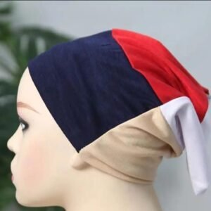 Multicolor Women’s Jersey 4 - in - 1 Underscarf Tube Cap - Soft, Stretchable Hijab Inner (Random color)