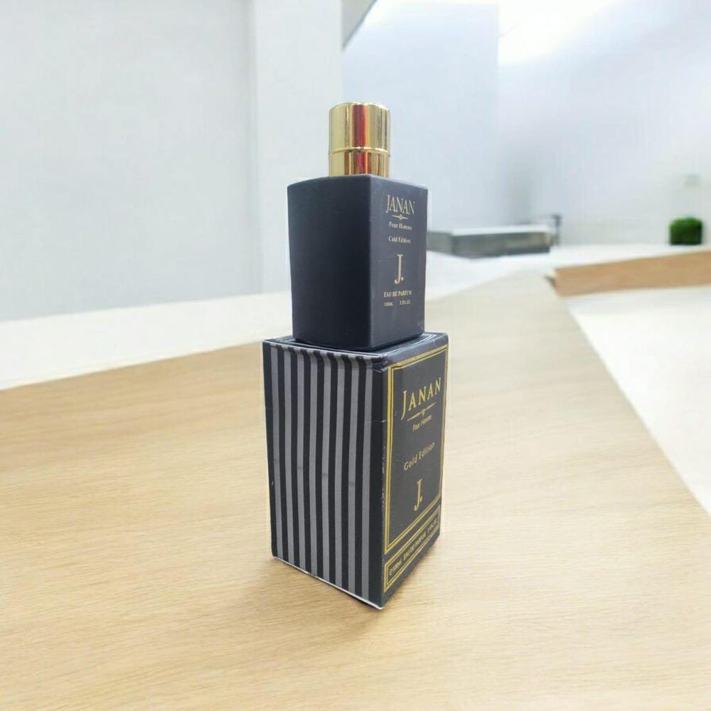 J. Janan Gold Edition Perfume Long Lasting Fragrance, Mood Enhancing for Men (100 Ml)