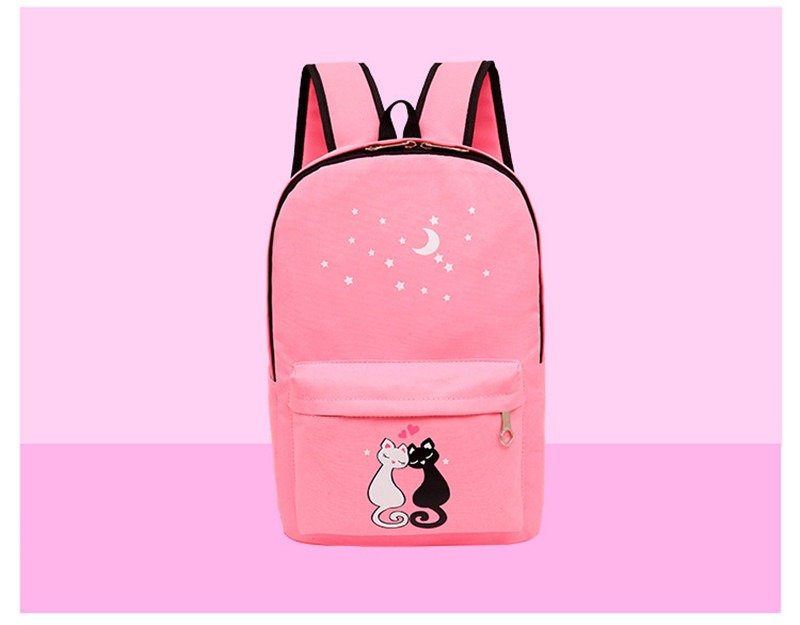 4 - Piece School Bag Set/ backpack Children School Bags For Girls Boys Canvas School Bag Fashion Kids - Image 4