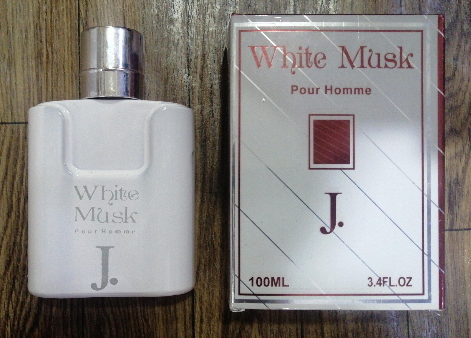 Pack of 2 White Musk and J. Essence Eau De Long Lasting Fragrance Men's Perfume 100 ML - Image 2