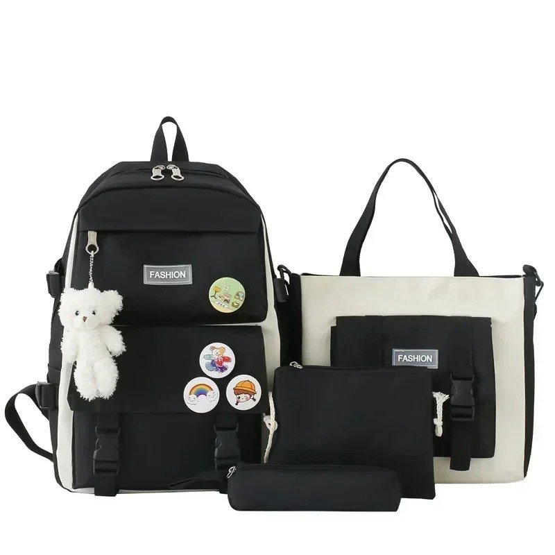 4 - Piece School Bag Set: Stylish & Practical new arrival 2024 - Image 2