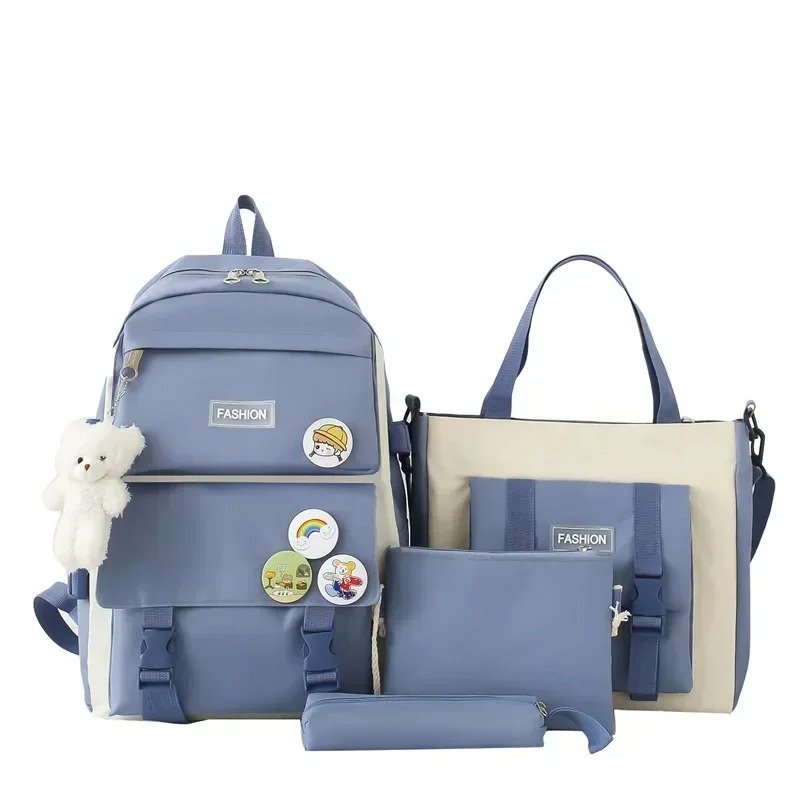 4 - Piece School Bag Set: Stylish & Practical new arrival 2024 - Image 3