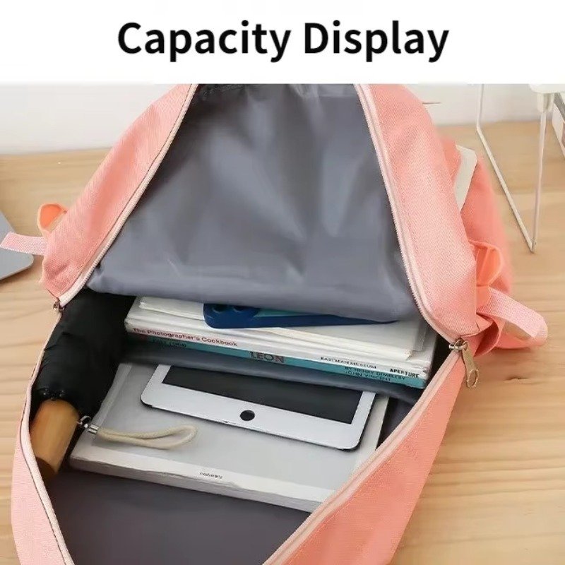 4 - Piece School Bag Set: Stylish & Practical new arrival 2024 - Image 5