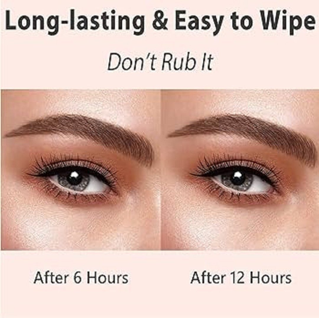 Microblading 4 - Tip Fork Eyebrow Pen - Beauty Accessory Designed For Eyebrow Grooming And Daily Makeup Routine - Image 2