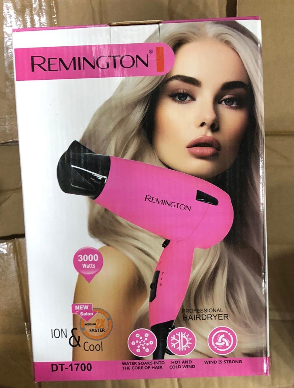DT - 1700 Remington Styler Active Frizz Control Powerful Hair Dryer - Image 2